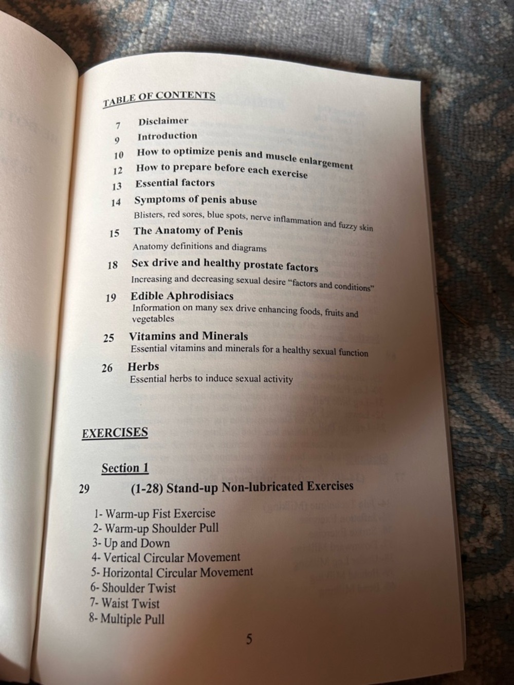 Fitness by Penis book - Picture 3 of 4